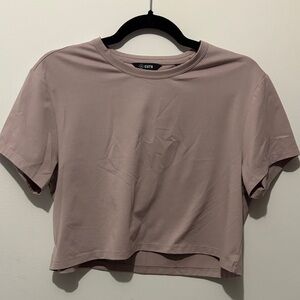 Cuts Clothing Dusty Pink Crop Top